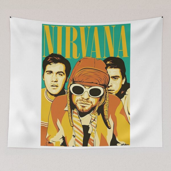 Item preview, Vintage Band Portrait Grunge Rock Music Retro Style designed and sold by yukogareng.