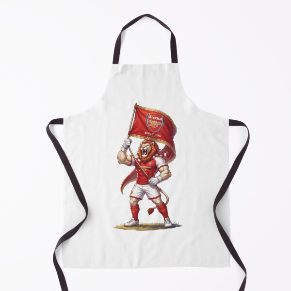 Item preview, Mighty Roaring Lion Mascot Flag Bearer Football Art designed and sold by annaarthk.