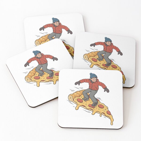 Item preview, Pizza Snowboarder – Funny Pizza Lover Winter Adventure designed and sold by SOUFIANE1991.
