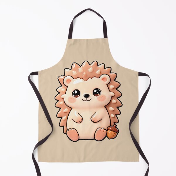 Item preview, Cute Hedgehog with Acorn designed and sold by Raloel Art.