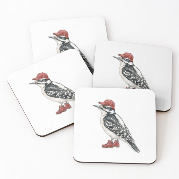 Item preview, Woodpecker Plaid Cap designed and sold by Roy & Tiffany.