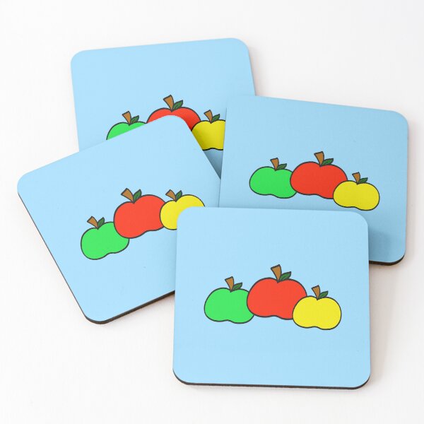 Item preview, 3 Amigo Apples designed and sold by HuiCreations.