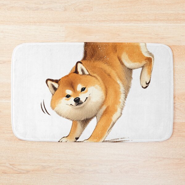 Item preview, Mochi Mochi Breaking Shiba designed and sold by INITIAL SHIBA.