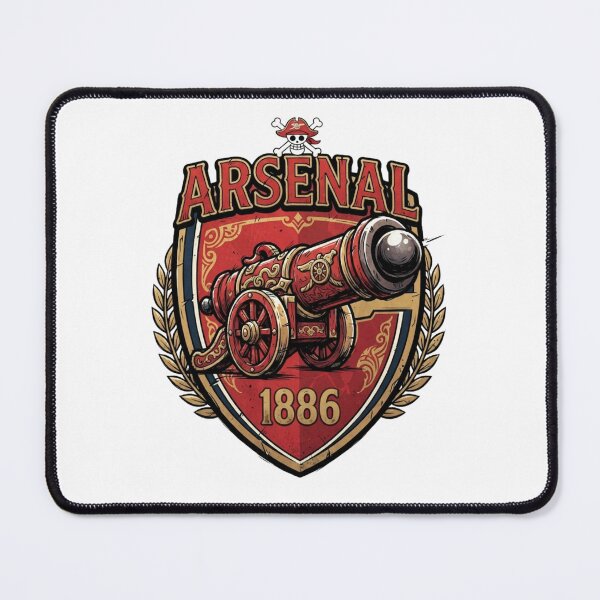 Item preview, Vintage Pirate Cannon Shield 1886 Emblem designed and sold by annaarthk.