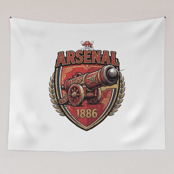 Item preview, Vintage Pirate Cannon Shield 1886 Emblem designed and sold by annaarthk.