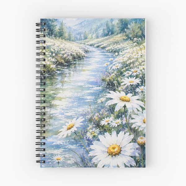 Item preview, Where the Daisies Meet the River designed and sold by WithMouMy.