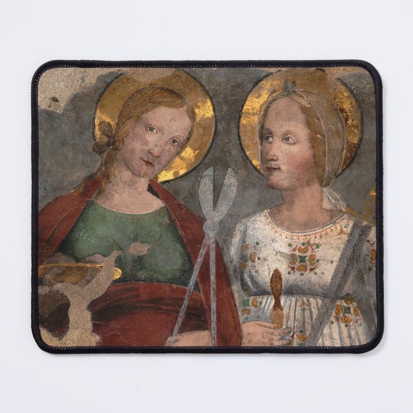 Item preview, Saints from Sicily with implements of their torture designed and sold by TerryKerrImages.