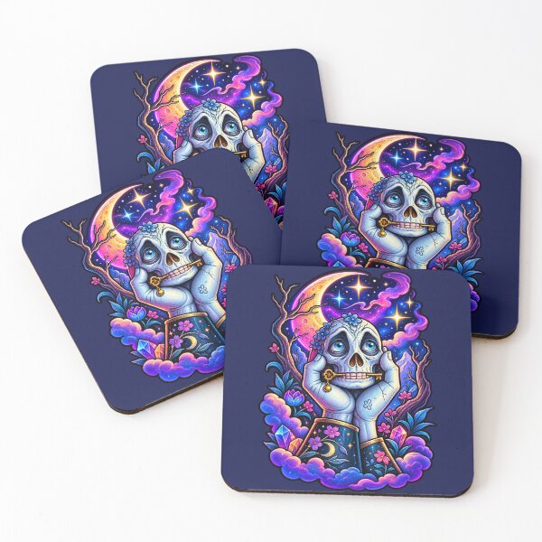 Item preview, Celestial Skull Moon designed and sold by Hari Arts.
