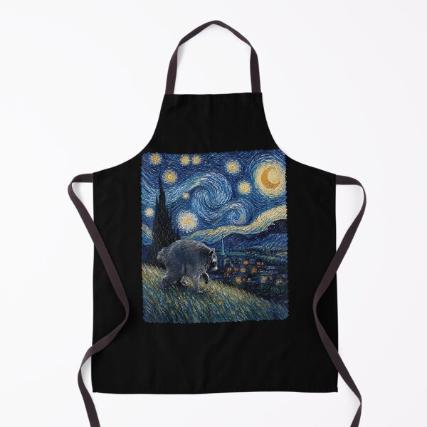 Item preview, Jimothy Viral Raccoon Starry Night Van Gogh Art Seattle Meme designed and sold by leevekaArt.
