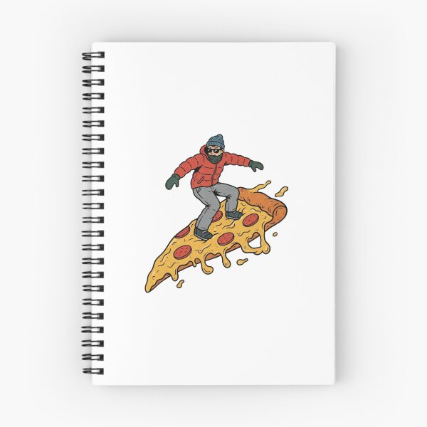 Item preview, Pizza Snowboarder – Funny Pizza Lover Winter Adventure designed and sold by SOUFIANE1991.