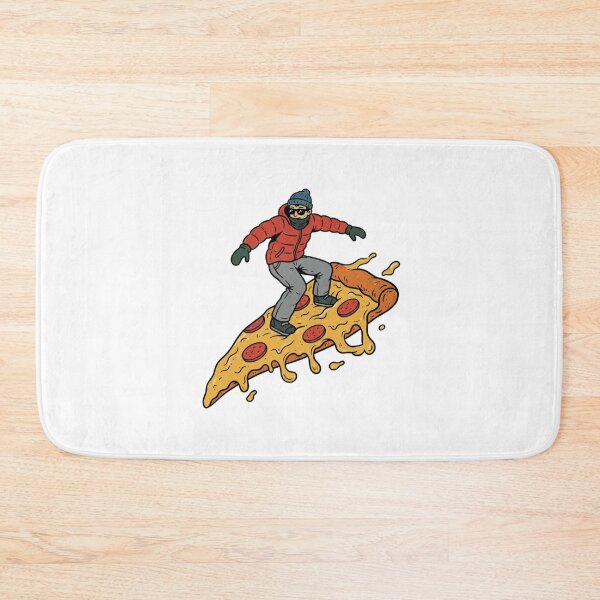 Item preview, Pizza Snowboarder – Funny Pizza Lover Winter Adventure designed and sold by SOUFIANE1991.