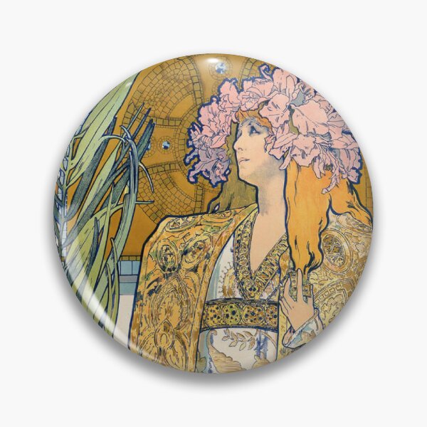 Item preview, Alfons Mucha – Gismonda | Sarah Bernhardt | Iconic Art Nouveau Poster designed and sold by Shoupay.