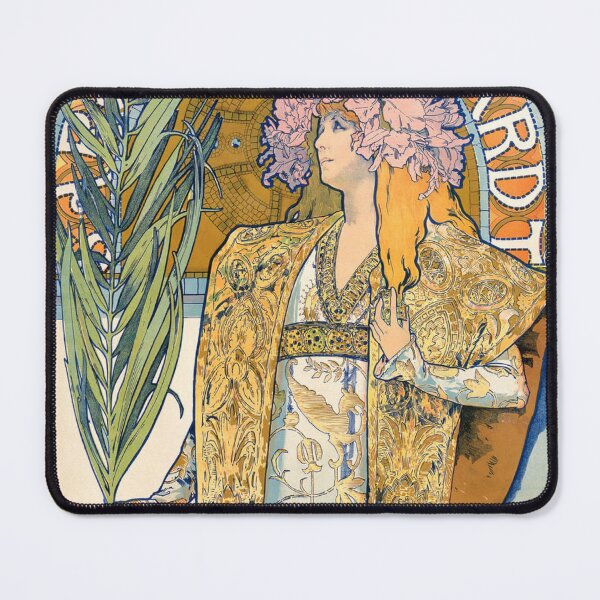 Item preview, Alfons Mucha – Gismonda | Sarah Bernhardt | Iconic Art Nouveau Poster designed and sold by Shoupay.
