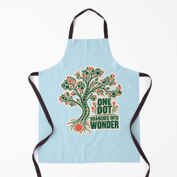 Item preview, International Dot Day Tree – One Dot Branches Into Wonder Dot Mosaic designed and sold by Jaani-T.