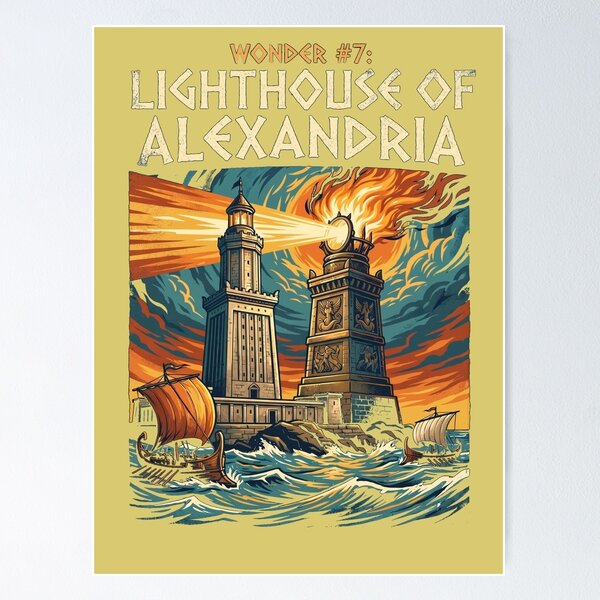 Aperçu de l'œuvre Phare d'Alexandrie créée et vendue par puzzell.