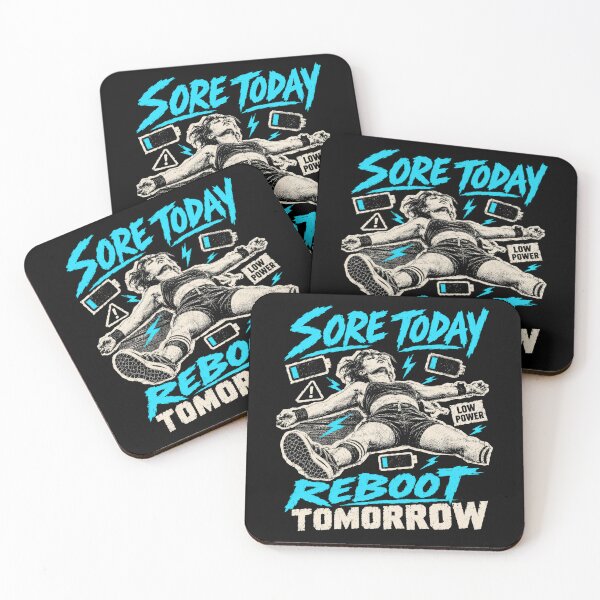 Item preview, Sore Today Reboot Tomorrow Post Workout Break designed and sold by macadolie.