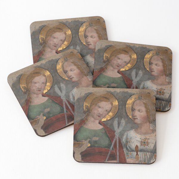 Item preview, Saint Agatha and Saint Lucy, tortured by Romans designed and sold by TerryKerrImages.