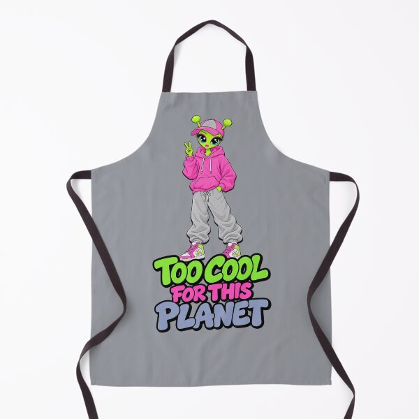 Item preview, Too Cool for This Planet – Alien Streetwear Girl designed and sold by Aimetoi.