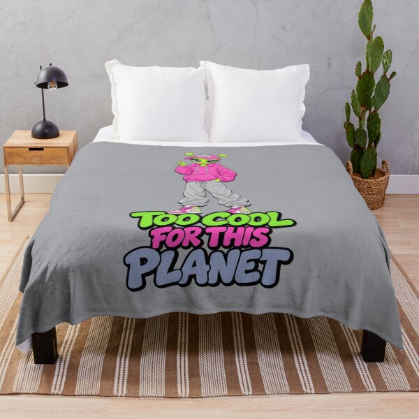 Item preview, Too Cool for This Planet – Alien Streetwear Girl designed and sold by Aimetoi.
