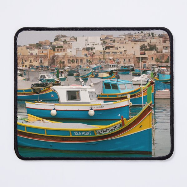 Item preview, Marsaxlokk Harbour designed and sold by David Bowman.