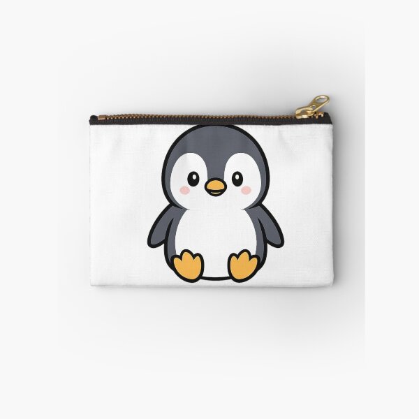 Item preview, Charming Chibi-Style Baby Penguin designed and sold by borbanmaleno.
