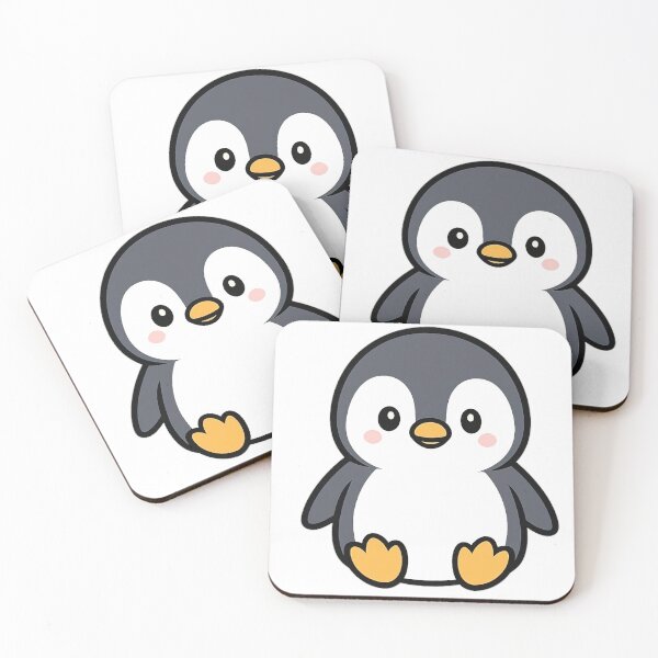 Item preview, Charming Chibi-Style Baby Penguin designed and sold by borbanmaleno.