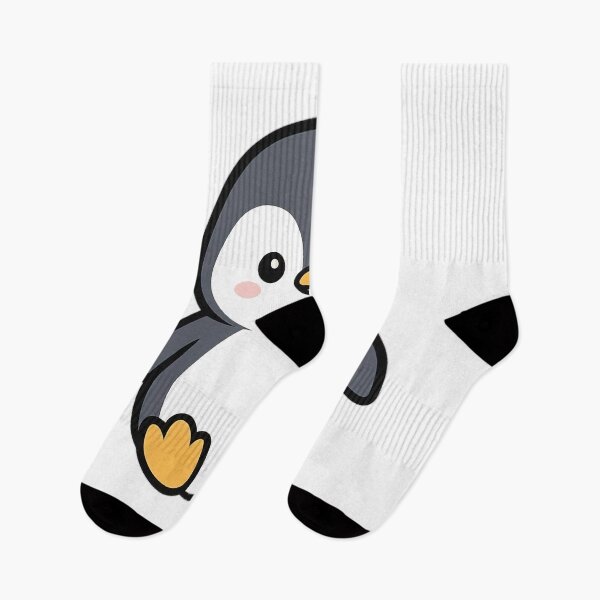 Item preview, Charming Chibi-Style Baby Penguin designed and sold by borbanmaleno.