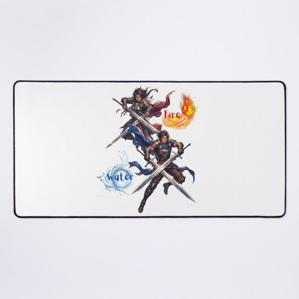 Item preview, mercenary knights water + fire designed and sold by Crimsonmerchant.