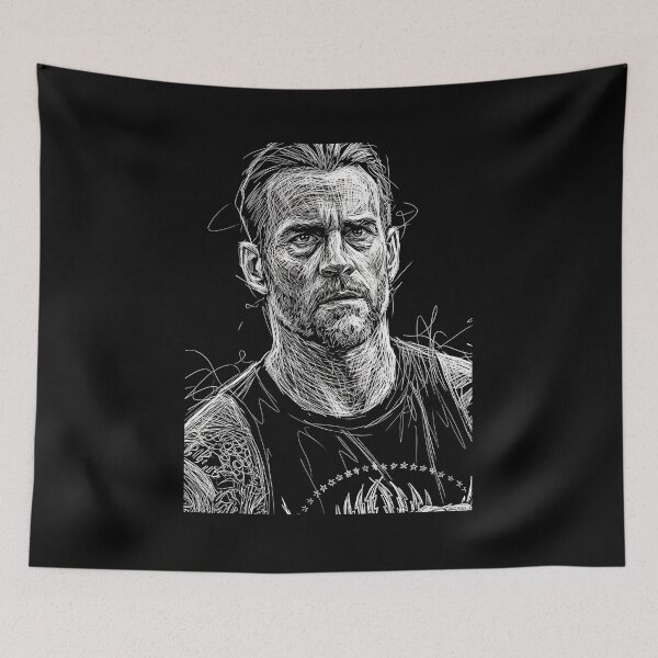 Item preview, Cm punk Scribel Art designed and sold by Zamziri.