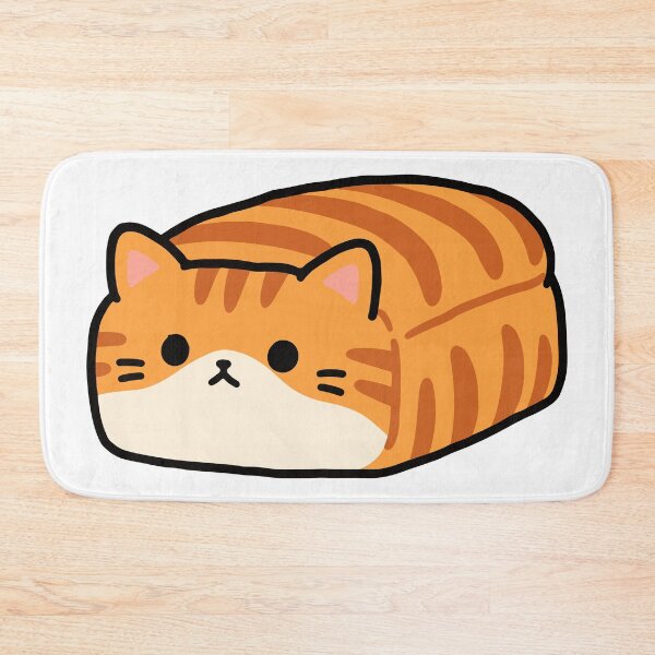 Item preview, Chubby Orange Cat Loaf Funny Cute Kitty designed and sold by MewMade.