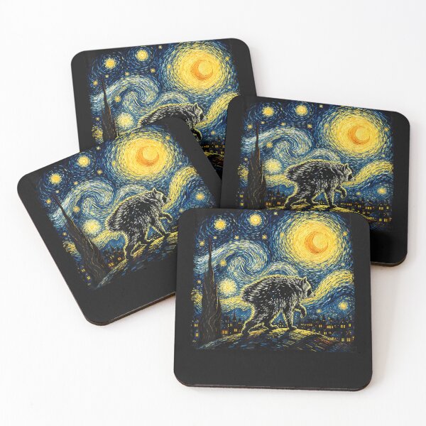 Item preview, Jimothy Viral Raccoon Van Gogh Funny Trash Panda Wildlife designed and sold by leevekaArt.