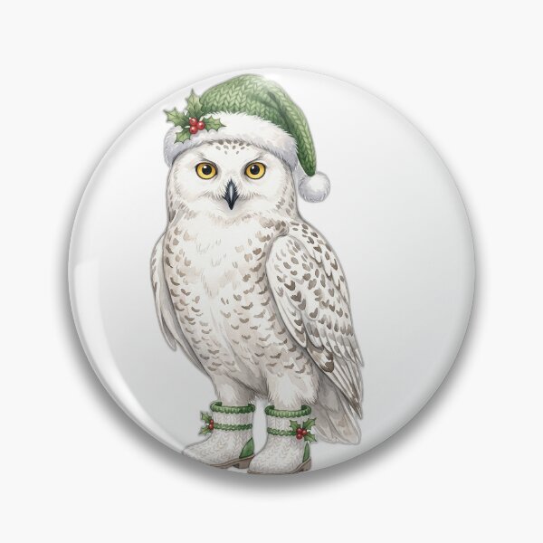 Item preview, Snowy Owl Santa designed and sold by Roy & Tiffany.