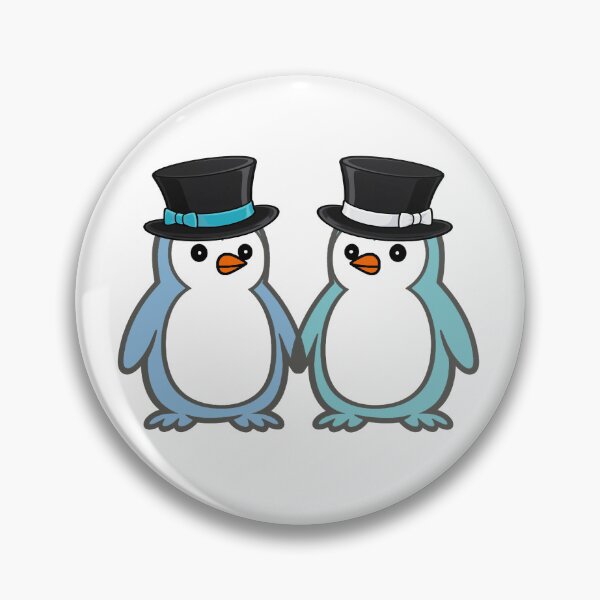 Item preview, Pippo Wedding – Bride & Bride Penguins Set 1 designed and sold by Pippo-Penguin.