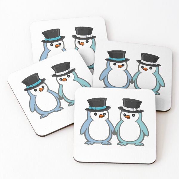 Item preview, Pippo Wedding – Bride & Bride Penguins Set 1 designed and sold by Pippo-Penguin.