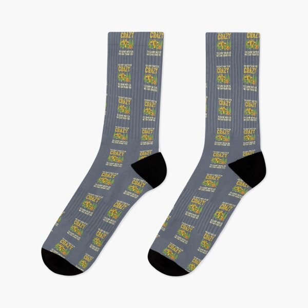Item preview, You Don't Have To Be Crazy To Camp With Us We Can Train You Camping Camper RV Enthusiast designed and sold by SofiBlair.