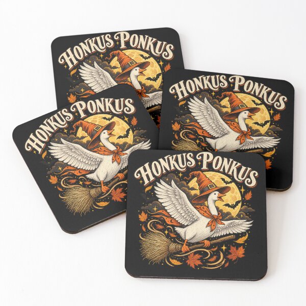 Item preview, Honkus Ponkus Witch Goose Halloween Broom Funny Vintage designed and sold by will freed18.