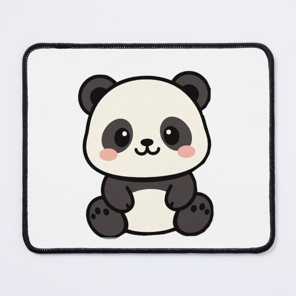Item preview, Adorable Chibi Panda Cub Drawing designed and sold by borbanmaleno.