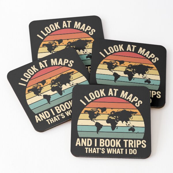 Item preview, I Look At Maps and I Book Trips That's What I Do Travel designed and sold by hemagamo.