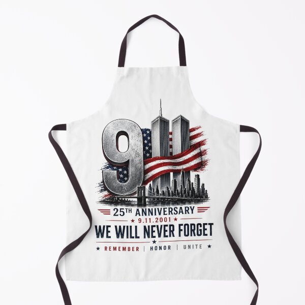 Item preview, 9/11 25th Anniversary, 25th Anniversary 9/11 Memorial, Never Forget Patriotic, September 11 Remembrance, Patriotic American Flag designed and sold by Cchotlan.