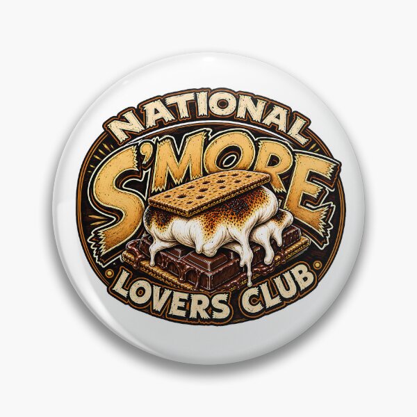 Item preview, National S'More Lovers Club  - Toasted Marshmallow and Chocolate  designed and sold by Wilcox PhotoArt.