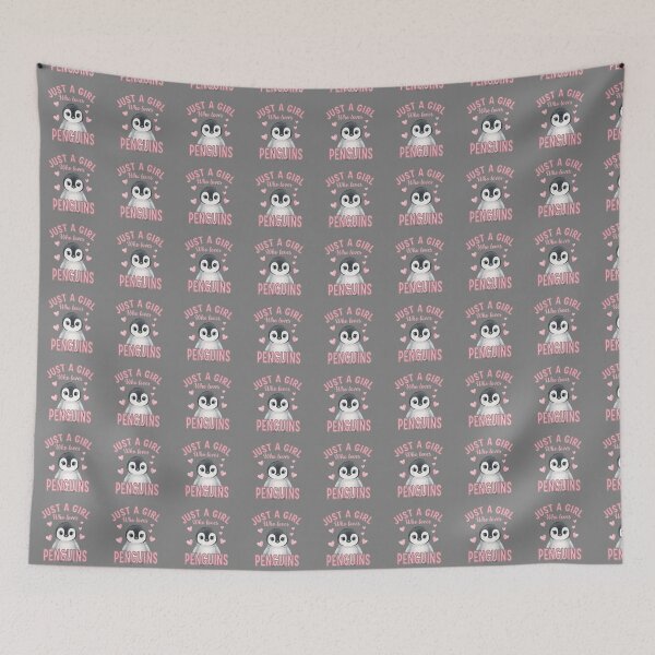 Item preview, Just A Girl Who Loves Penguins Penguin Enthusiast  designed and sold by SofiBlair.