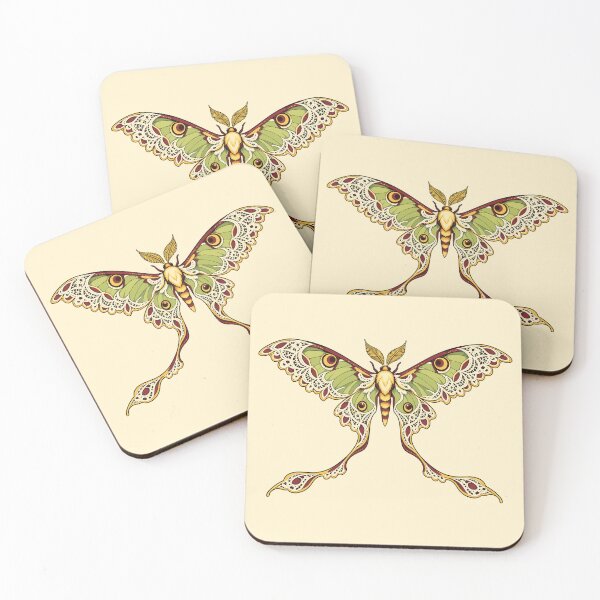 Item preview, Laced Comet Moth designed and sold by etherElric.