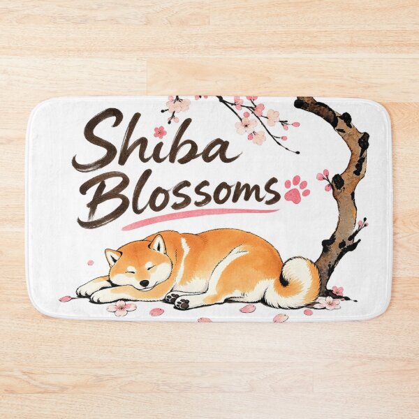 Item preview, Cherry Blossoms Shiba designed and sold by INITIAL SHIBA.