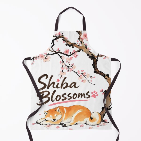Item preview, Cherry Blossoms Shiba designed and sold by INITIAL SHIBA.