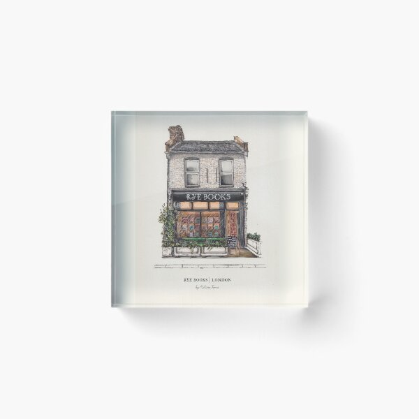 Item preview, Rye Books, London – Independent Bookshop Illustration designed and sold by MelissaJamesIll.