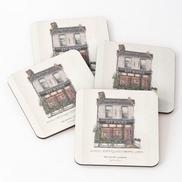 Item preview, Rye Books, London – Independent Bookshop Illustration designed and sold by MelissaJamesIll.