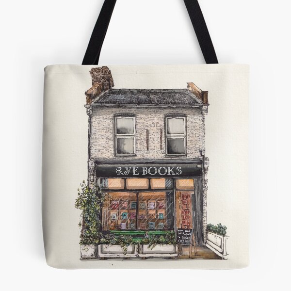 Item preview, Rye Books, London – Independent Bookshop Illustration designed and sold by MelissaJamesIll.
