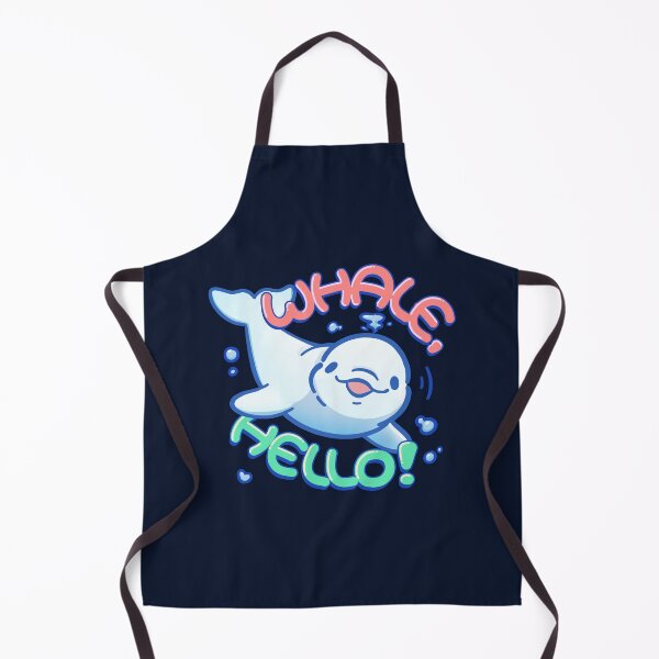 Item preview, Whale Hello Funny Beluga Whale Greeting designed and sold by orcalus.