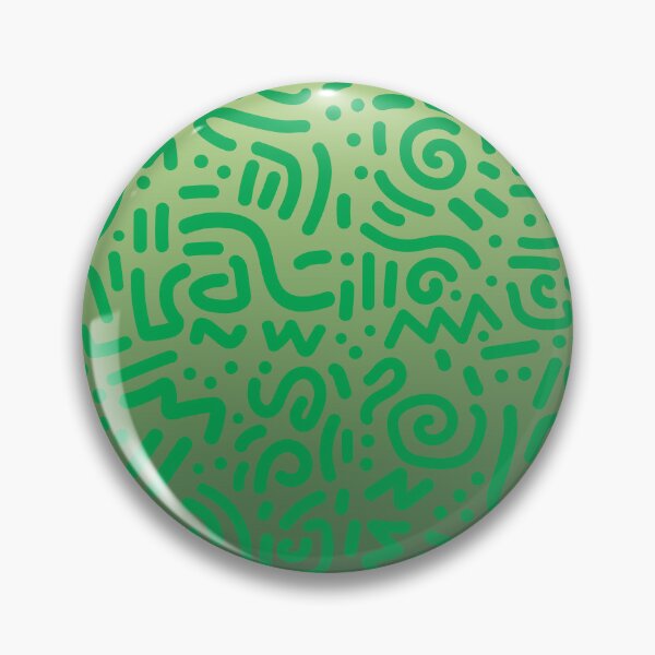 Item preview, Abstract Memphis Scribble – Retro 90s Line Art | Green designed and sold by Frohyou.