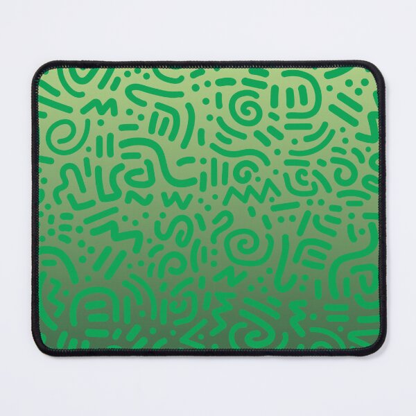 Item preview, Abstract Memphis Scribble – Retro 90s Line Art | Green designed and sold by Frohyou.